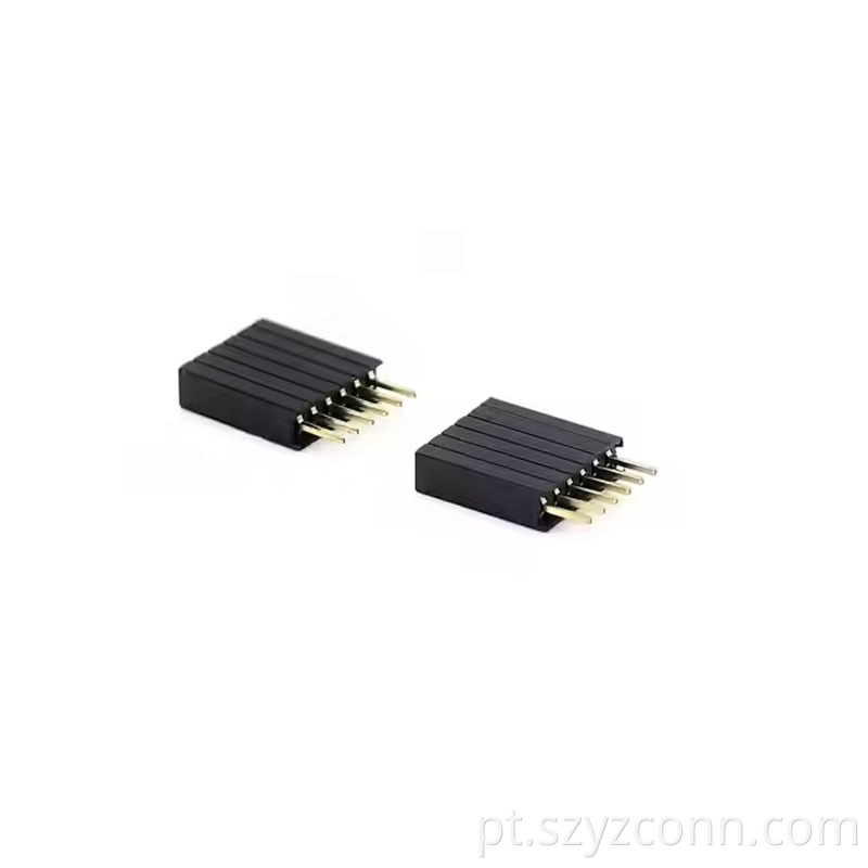 1.27mm Pitch Female Header Single Row Straight H8.5mm 12P-150P (1)